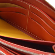 Goyard Red Matignon Apmzip GM Long Wallet