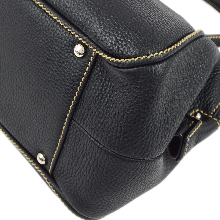 Chanel Black Calfskin Handbag