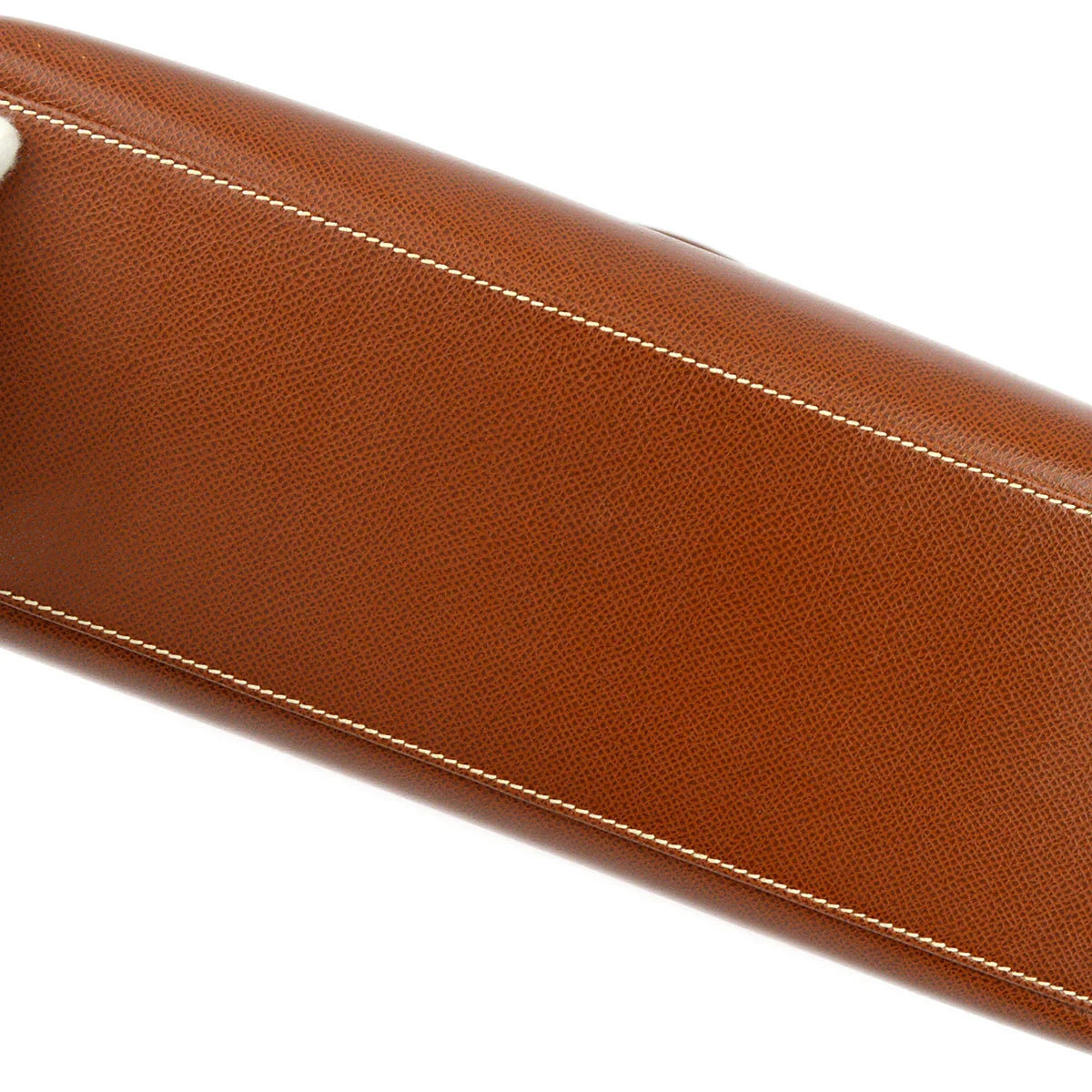 Hermes 2003 Noisette Veau Grain Lisse Kelly 32 Sellier Handbag