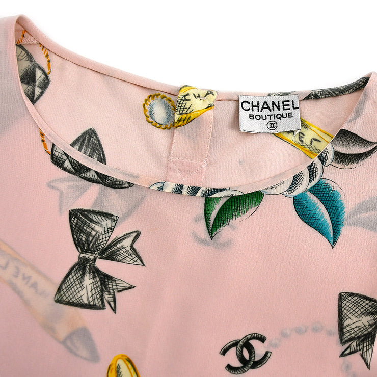 Chanel Sleeveless Top Pink