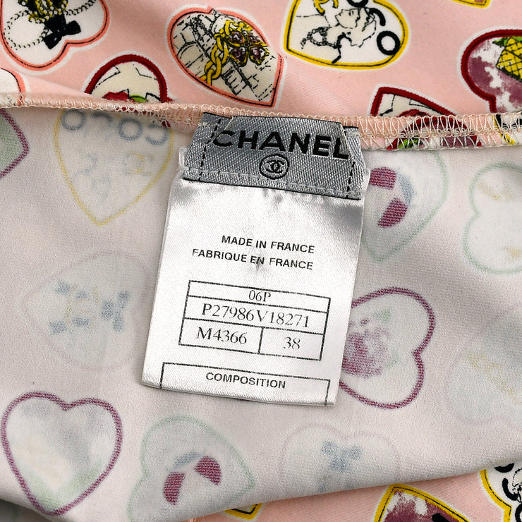 Chanel Valentine Dress Pink 06P #38