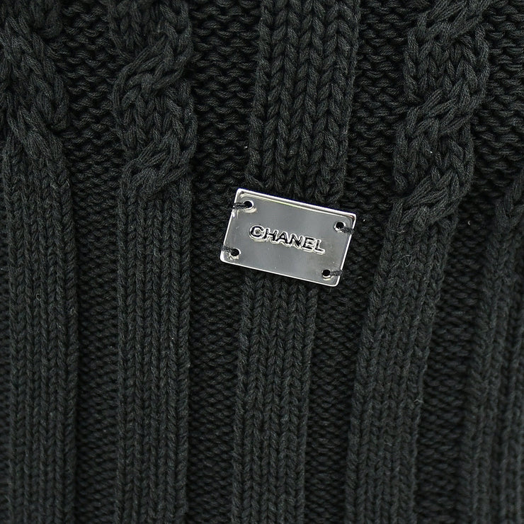 Chanel Sweater Black 02P #38