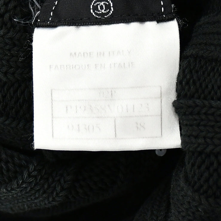 Chanel Sweater Black 02P #38