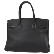 Hermes 2008 Black Togo Birkin 30 Handbag