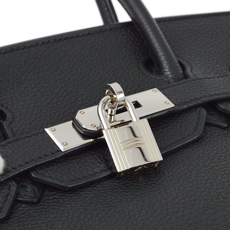 Hermes 2008 Black Togo Birkin 30 Handbag