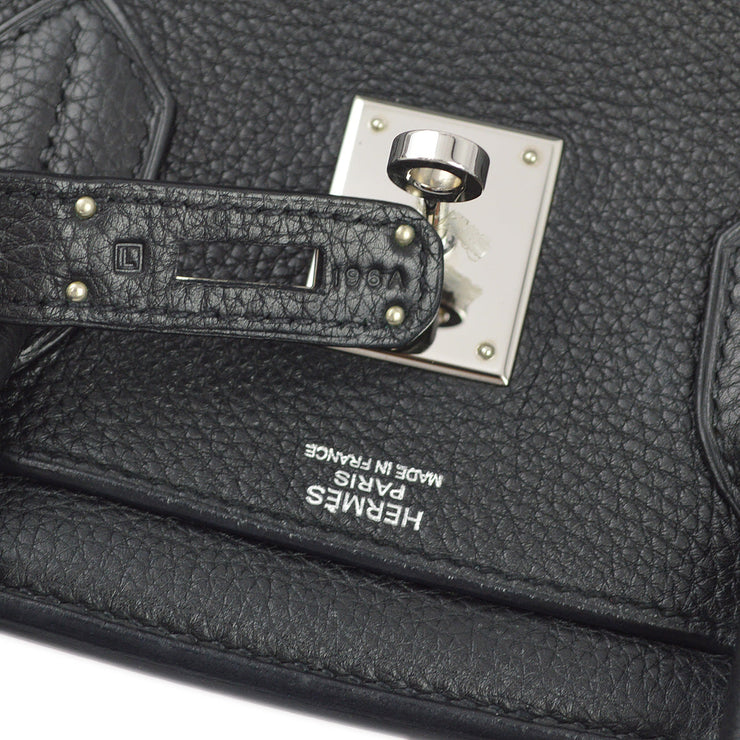 Hermes 2008 Black Togo Birkin 30 Handbag