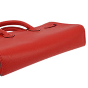 Hermes Red Veau Epsom Tiny Birkin 2way Handbag