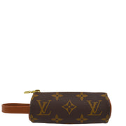 Louis Vuitton 1998 Monogram Etui 3 Ball De Golf Pouch Case Bag M58249 Small Good