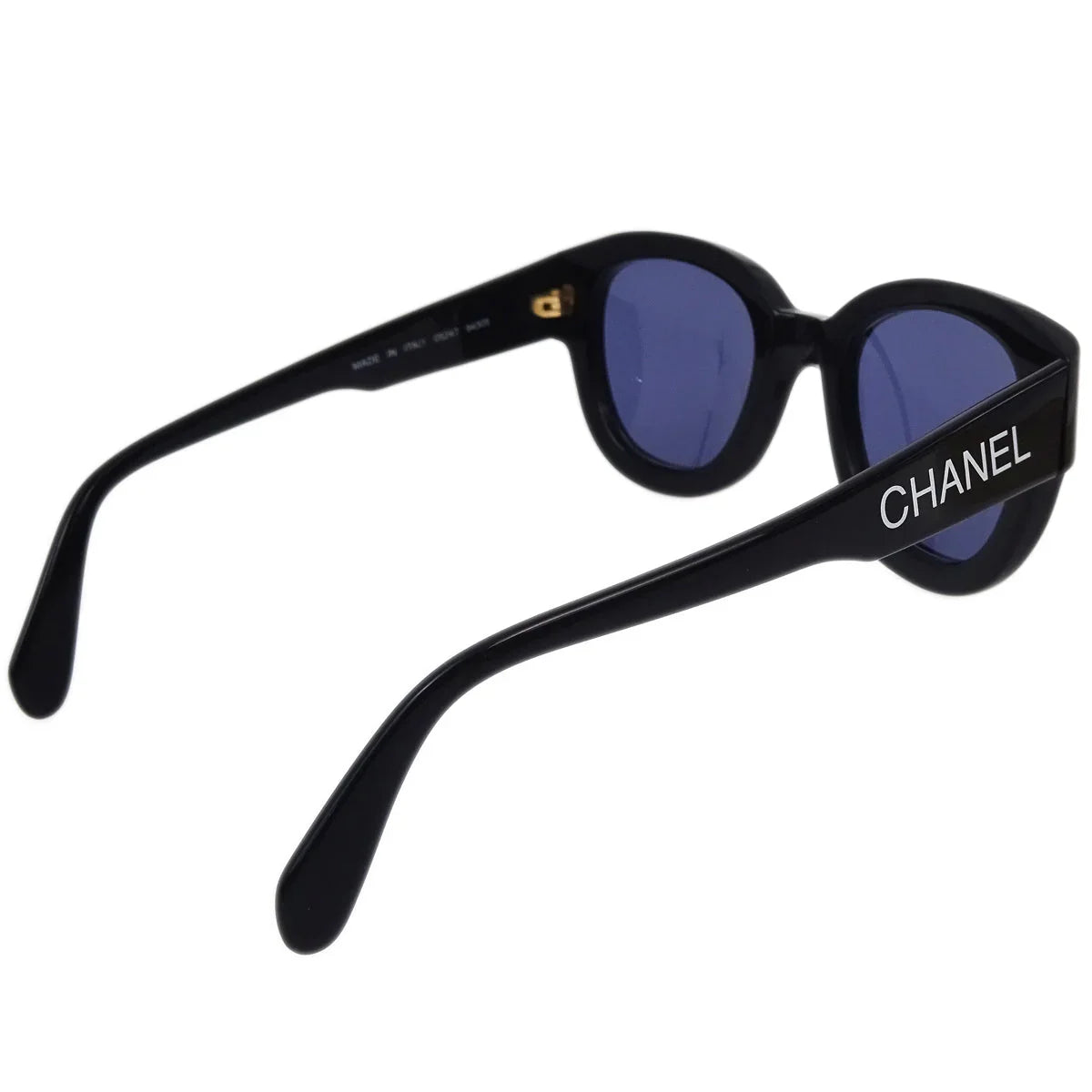 【美品】CHANEL sunglasses vintage BLACK Chanel Sunglasses Eyewear Black Small Good – AMORE Vintage Tokyo