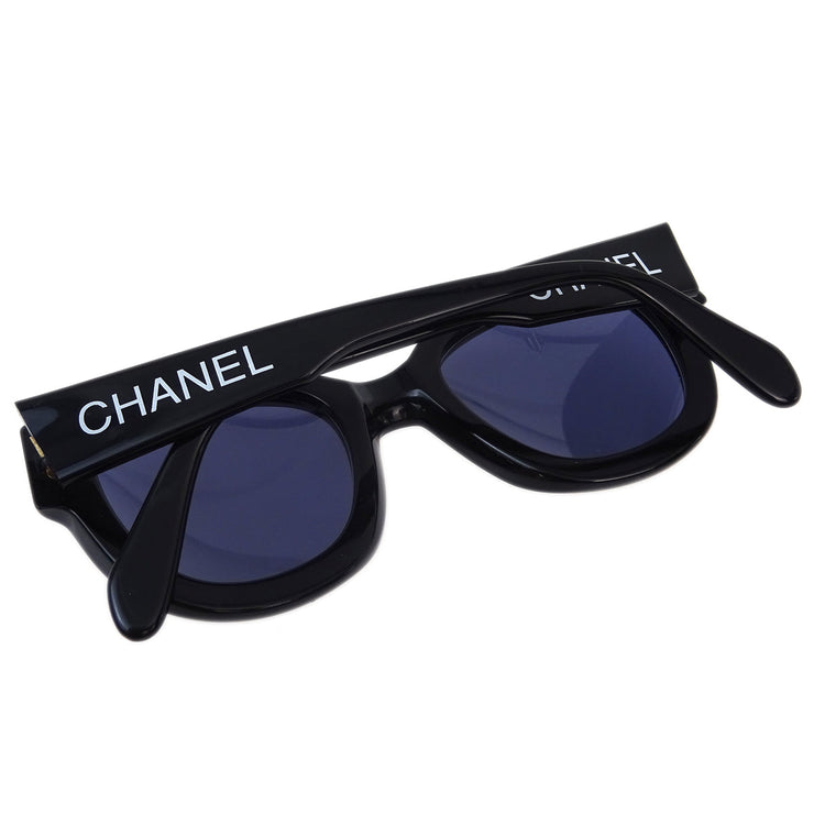 Chanel Sunglasses Eyewear Black Small Good AMORE Vintage Tokyo