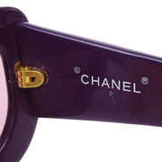 Chanel Sunglasses Eyewear Purple Small Good