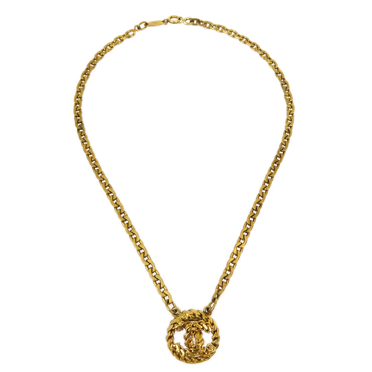 Chanel Medallion Pendant Necklace 3582/1984