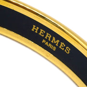 Hermes Enamel Cloisonne Ware Bangle Gold