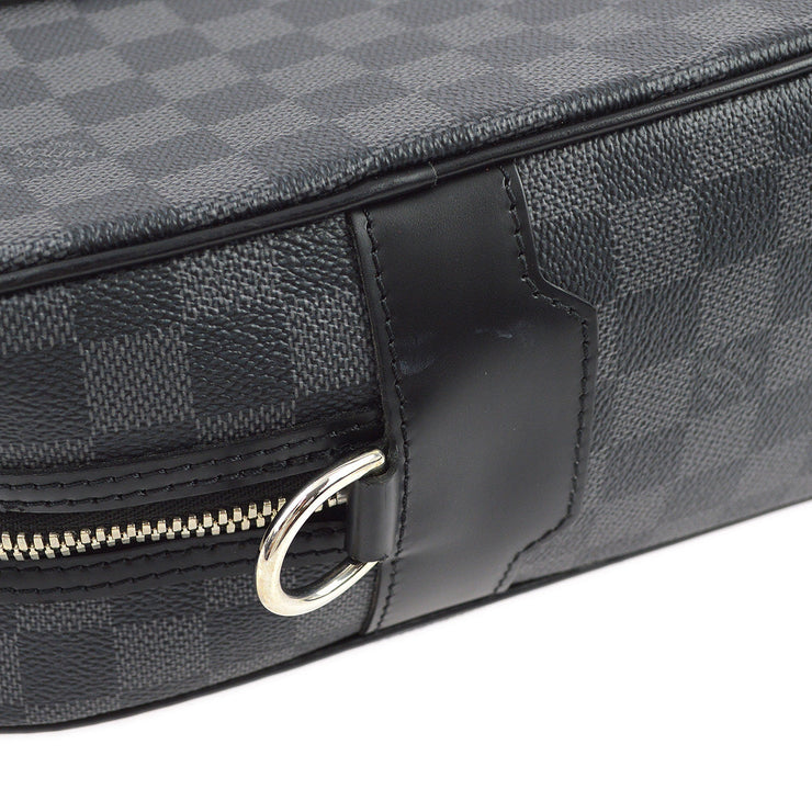 Louis Vuitton 2008 Damier Graphite Yohn 2way Briefcase Handbag N48118