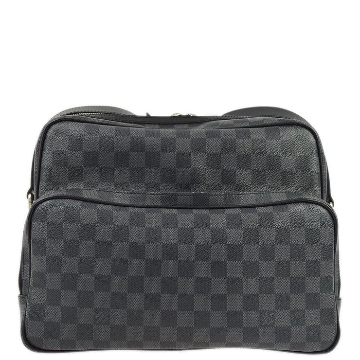 Louis Vuitton 2008 Damier Graphite Io Shoulder Bag N45252