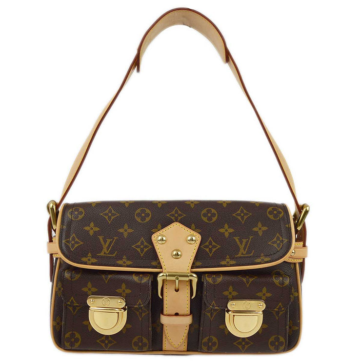 Louis Vuitton 2005 Monogram Hudson PM Shoulder Bag M40027