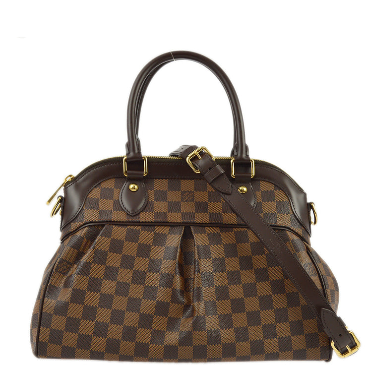 Louis Vuitton 2009 Damier Trevi PM 2way Shoulder Handbag N51997