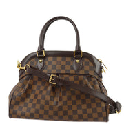 Louis Vuitton 2009 Damier Trevi PM 2way Shoulder Handbag N51997