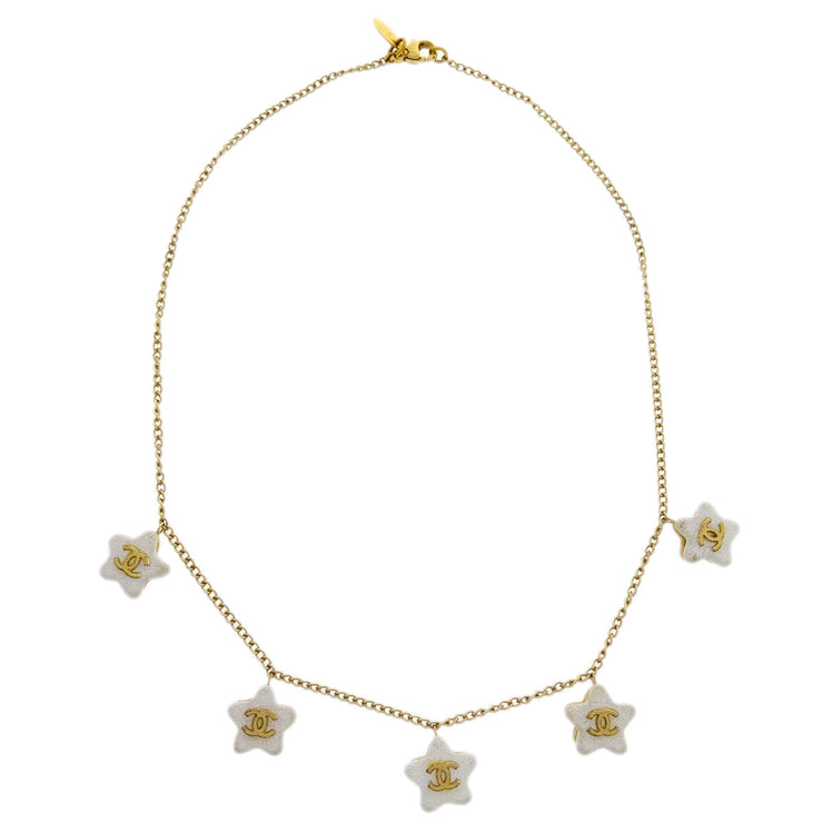 Chanel Star Gold Chain Necklace