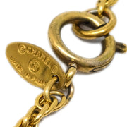 Chanel Gold CC Pendant Necklace