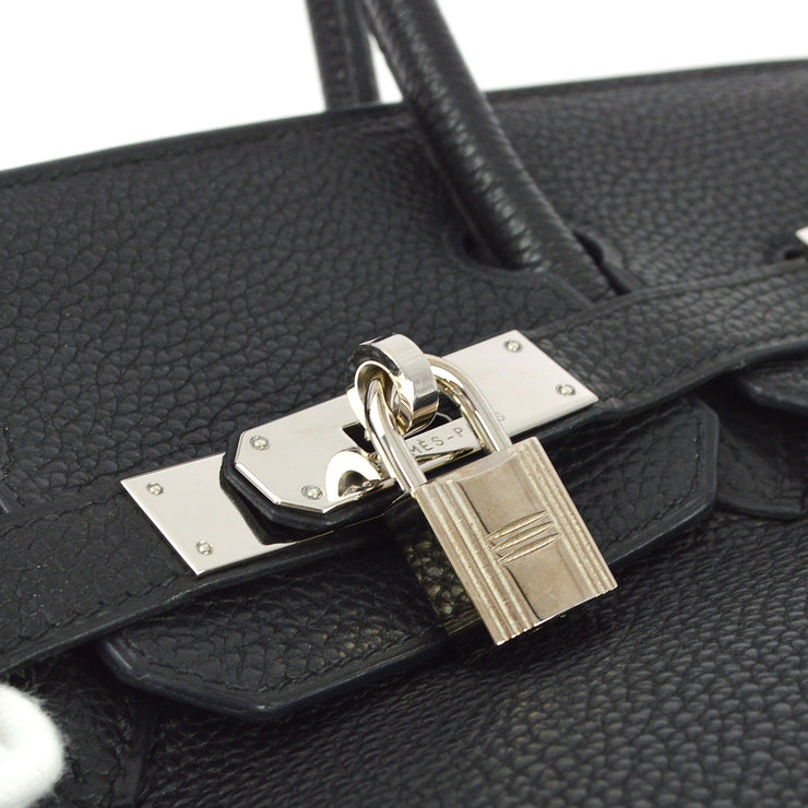 Hermes 2005 Black Togo Birkin 30 Handbag