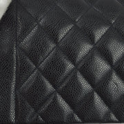 Chanel 1991-1994 Black Caviar Small Diana Shoulder Bag