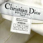 Christian Dior Single Breasted Jacket White #40