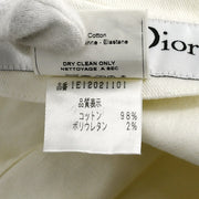 Christian Dior Single Breasted Jacket White #40