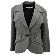 Christian Dior Single Breasted Jacket Gray #9