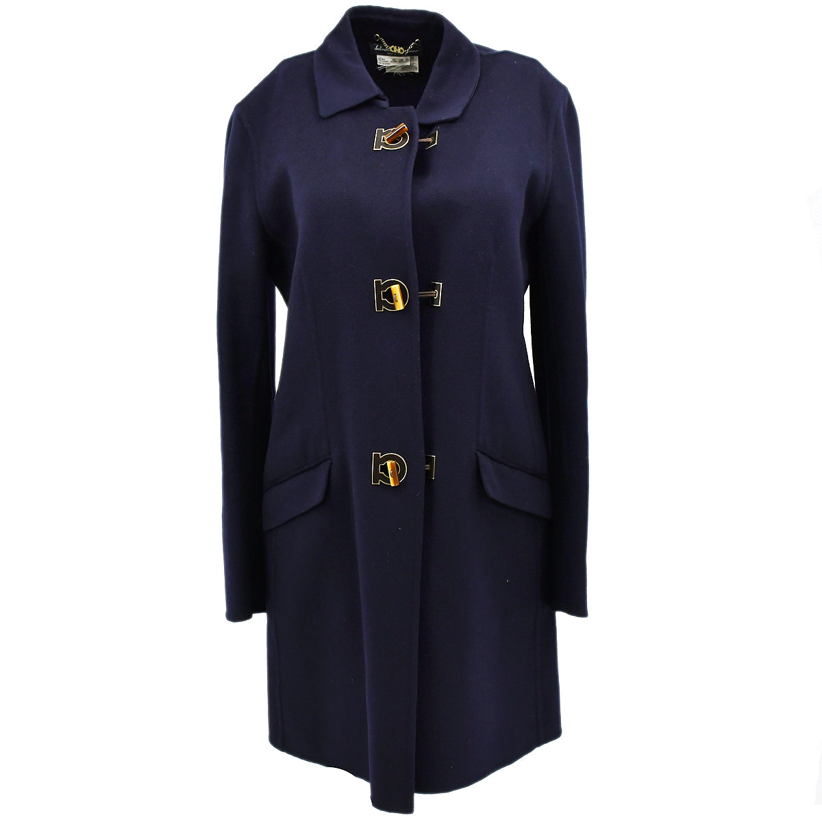 美品 Salvatore Ferragamo コットン テーラードジャケット