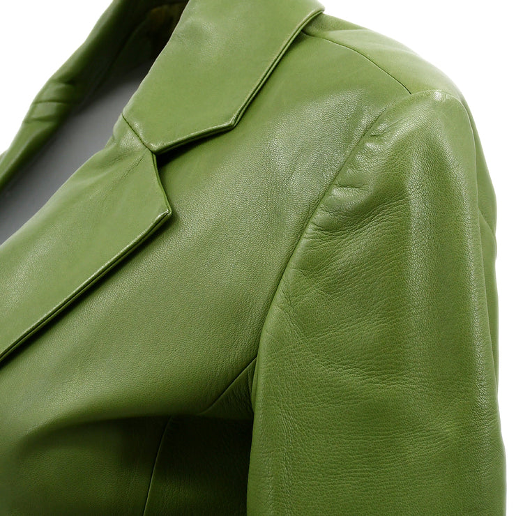 Loewe Single Breasted Jacket Green #34