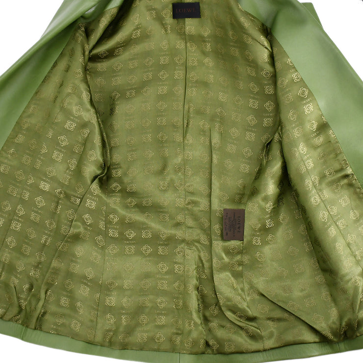 Loewe Single Breasted Jacket Green #34