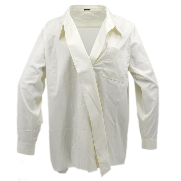 Hermes Shirt Blouse Ivory #44