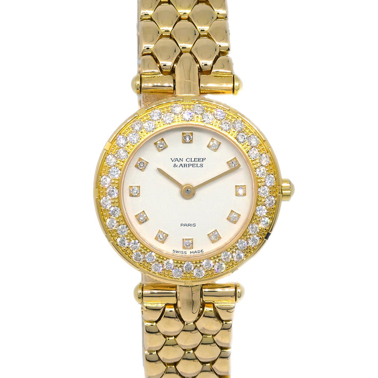 Van Cleef & Arpels Ref.13607B2 La Collection Diamond Watch Gold