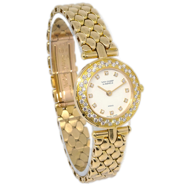 Van Cleef & Arpels Ref.13607B2 La Collection Diamond Watch Gold