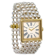 Chanel Mademoiselle Watch Pearl 18KYG