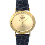 Rolex Cellini Ref.4081 Watch 18KYG Crocodile