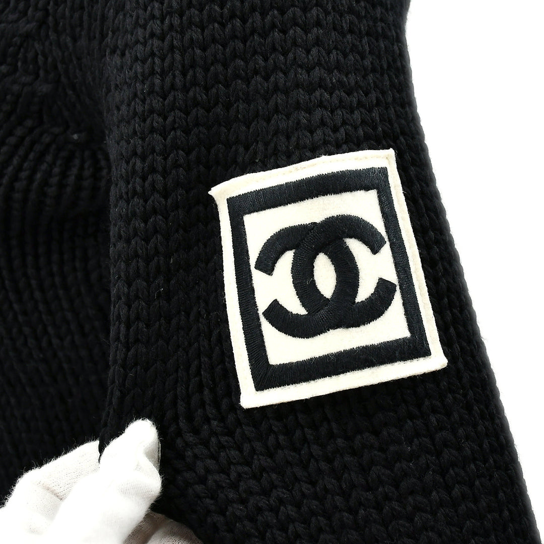Chanel Sport Line Sweater Black 08A #38 – AMORE Vintage Tokyo Chanel Sport Line Sweater Black 08A #38 – AMORE Vintage Tokyo