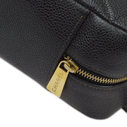 Chanel 2000-2001 Black Caviar Handbag