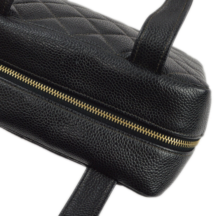 Chanel 2000-2001 Black Caviar Handbag