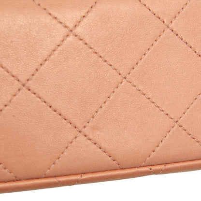 Chanel * 1994-1996 Pink Lambskin Small Classic Double Flap Shoulder Bag