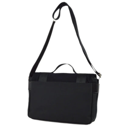 Chanel 2004-2005 Black Felt Nylon Sport Line 2way Shoulder Handbag