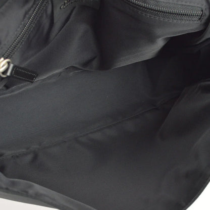 Chanel 2004-2005 Black Felt Nylon Sport Line 2way Shoulder Handbag