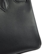 Hermes 2008 Black Epsom Birkin 30 Handbag