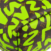 Louis Vuitton 2009 Green Monogram Graffiti Neverfull GM Tote M93703