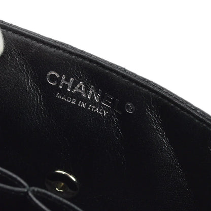 Chanel 2008-2009 Black Caviar East West Shoulder Bag