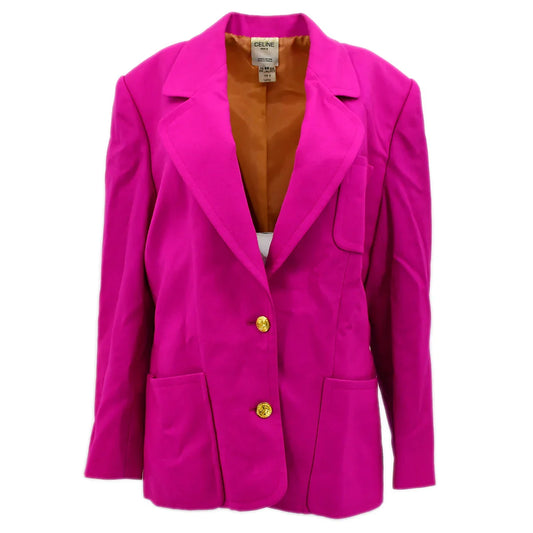 Celine Single Breasted Jacket Pink #44