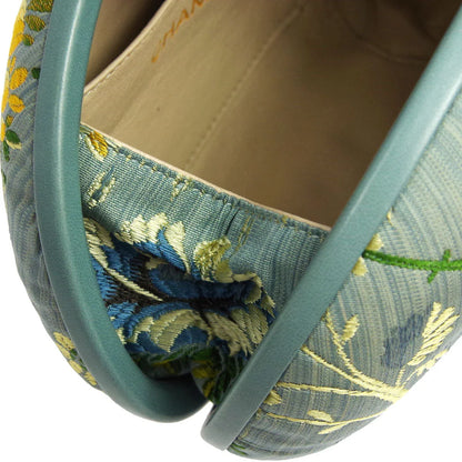 Chanel * 1991-1994 Light Blue Canvas Fringe Bag Pouch