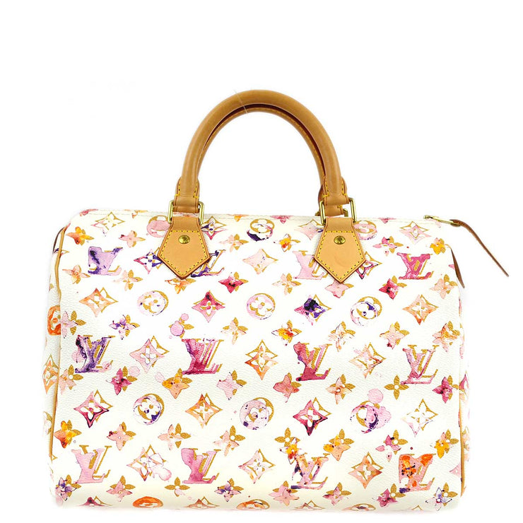 Louis Vuitton 2008 Monogram Watercolor Speedy 30 Handbag M95751