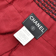 Chanel Single Breasted Jacket Red 01A #38